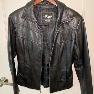 Black Leather Jacket, Maxima by Wilson’s Leather